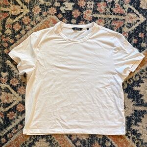 Cuts Clothing White Short Sleeve Almost Friday Tee